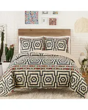 Justina Blakeney Hypnotic 3pc Quilt Set