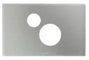 2x Legrand EXCEL LIFE DEDICATED POWERPOINT COVER PLATES 1-Gang, Matt Silver
