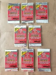 NEW Limited Edition PINNACLE Fast Track CHECKERS Racing TRADING CARDS Packs LOT