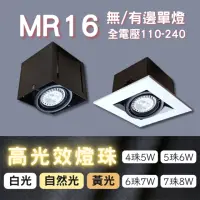 在飛比找momo購物網優惠-【彩渝】MR16 OSRAM燈珠 4珠(無邊框盒燈 有邊框盒