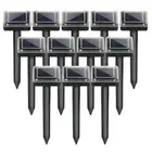 12X Garden Snake Repeller Multi Pulse Ultrasonic Solar Powered Pest Repellent
