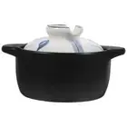 Household Casserole Dish Ceramic Stewing Pot Rice Noodles Cooking Pot Kitchen
