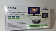 Plugable Universal USB 3.0 Docking Station with Dual Video Outputs and 4K Suppor