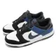 Nike Dunk Low 男鞋 藍 黑 休閒鞋 Industrial Blue 小閃電 FD6923-100