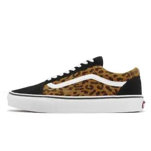 Vans 休閒鞋 V36CF Leopard Old Skool 黑 棕 豹紋 男女鞋【ACS】 6301370001