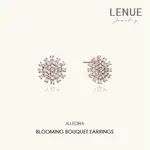 [LENUE JEWELRY] ALLEGRIA BLOOMING BOUQUET EARRINGS - 14K 鍍金