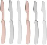 VICASKY Stylish 6pcs Eyebrow Trimmer Kit Razor Shaver for Men Women Safe for Skin