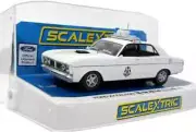 SCALEXTRIC FORD FALCON XY VICTORIAN POLICE SLOT CAR NEW IN DISPLAY BOX