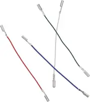 4Pcs Assorted Color Lead Wires for Turntable Headshell Durable Wires for Record Player Installation Practical Phonograph Supplies Easy to Use and Store