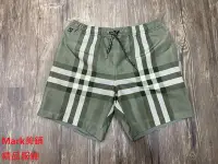 在飛比找Yahoo!奇摩拍賣優惠-【Mark美鋪】BURBERRY LOGO 海灘褲 短褲