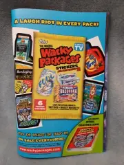 Print Ad for Wacky Packages Stickers Topps Comic Book Page Magazine Advertising