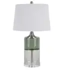 Oden Art Glass and Crystal LED Table Lamp
