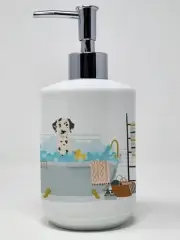 Dalmatian Ceramic Soap Dispenser Hand Soap Dispenser Pump Bottles for Bathroom
