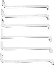 ECSiNG 6pcs Double Head Tension Wrench Locksmiths Pick Push Rod Lock Pick Tension Wrench Suitable for Locksmiths Repair and Lock Opening