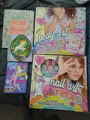 kids body art kit and nail art kit age 6+