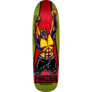 Powell Peralta Mike Fraizer Yellow Man 9.5" Green Stain Skateboard Deck