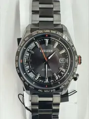 Citizen Attesa ACT Line Black Titanium solar Radio CB0286-61E Japan Import new