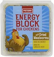 Peters Energy Block with Dried Mealworms, 6 Count