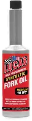 Lucas Synthetic HP Fork Oil 10WT 16oz Harley Dyna Fat Bob 08-17