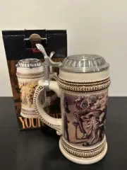 1999 Paul Sebastian Fragrance Limited Edition Pewter Lidded Beer Stein Mug