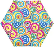 [Yoogain] UV50+ duty umbrella for travel and golf windproof sun-proof waterproof big umbrellas for rain auto open sombrillas de lluviaStriped Spirals Candy Like Colors
