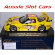 SCALEXTRIC / FLY CHEVROLET CORVETTE C5R LE MANS ‘01 SLOT CAR 1/32 - New -Case