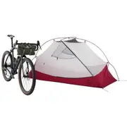 MSR Hubba Hubba 1-Person 3-Season Lightweight Bikepacking Tent - Green
