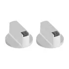 2Pcs 6mm Zinc Alloy Home Kitchen Gas Stove Knobs Cooker Oven Cooktop Metal
