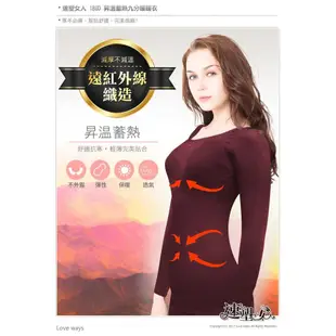 下殺一件299 贈:美麗不脫線耐穿防刮絲襪一雙【速塑女人】180D昇溫蓄熱九分暖暖衣(經典黑)