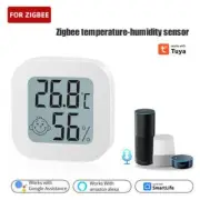 Tuya Zigbee Smart Temperature Humidity Sensor Smart Home LCD Display