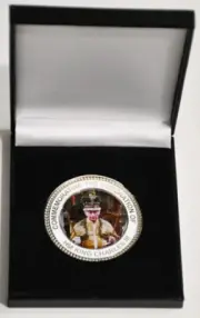 King Charles III Coronation Crown Commemorative Coin In Box