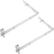 HOUDERCO Aquarium Lamp Bracket Clamp Light Stand 2pcs Fish Tank Light Holder Aluminum Alloy for Aquatic Plant Growth