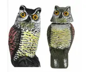 Outdoor Garden Bird Owl Rotating Decoration