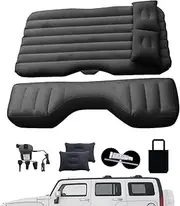 Car Bed Camping Mattress - Travel Cot for the Back Seat | 135 x 80 cm, Portable Travel Mattress with Air Pump, Extended Air Sofa for Car