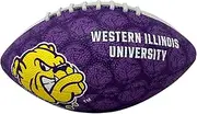 Rawlings NCAA Gridiron Junior-Size Youth Football, One Size, Team Colors (Western Illinois)