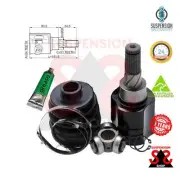 Transmission Sided Cv Joint Kit, Drive Shaft Suit NISSAN Note 1.2 4WD NOTE