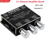 2.1CH Amplifier Board 15W*2+30W Bluetooth 5.1 Amp XY-E30H XINYI Sini Audio