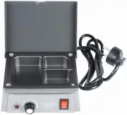 Dental Lab Equipment Analog Wax Heater Pot 3Pots Waxing Dentist Instrument NEW S