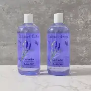Crabtree & Evelyn Lavender Bath and Shower Gel 2 x 500ml