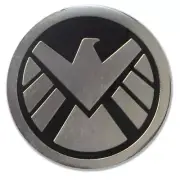 Ata-Boy Marvel Comics SHIELD Logo Enamel Pin for Backpacks Hats Shirts Lanyards
