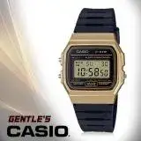 在飛比找遠傳friDay購物優惠-CASIO 卡西歐 復古方形電子男錶 樹脂錶帶 防水 碼錶功