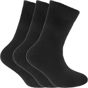 [Redtag] Childrens Boys Plain Thermal Socks (1.20 Tog) (Pack Of 3)