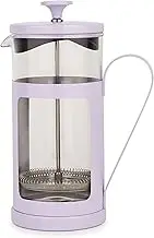 La Cafetiere -Monaco French Press | 8 Cup 1 Ltr | Retro-Inspired Design | Gift Boxed Coffee Plunger for Rich Brews | Lavender