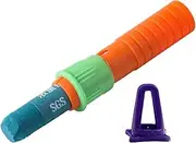 Artist Drawing Stick Extender - Multi-Functional Oil Pastel & Crayon Holder With Sharpener | Extend & Reuse Short Pastels - Ideal Art Supply Students & Professional Artists (Portable Design)