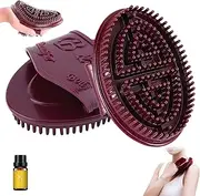 SHANGFEI 2Pcs Meridian Brush,Meridian Brush,Beauty Salon Professional Custom Meridian Brush,Meridian Massage Brush,Full Body Relaxation Meridian Massage Brush,Calf Neck Waist Massager