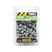 Buildex 14-10 x 25mm Climaseal Hex Head With Seal Cladding Screws - 50 Pack