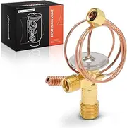 A-Premium A/C Expansion Valve Compatible with Porsche 911 1978-1992, 924 1977-1982 1987-1988 & Saab 900 1979-1993, 9000 1986-1990 & Volkswagen Cabriolet 1985-1993, Scirocco 1984-1988