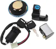 4 Wire Ignition Switch Kit Fuel Tank Lock Key Cap Helmet Seat Fit for Monkey Z50 50A Z50J Z50R Mini Bike