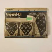 ✅ Interad Alu Pedal Set VW BMW AUDI Universal Fitment FREE SHIPPING ✅