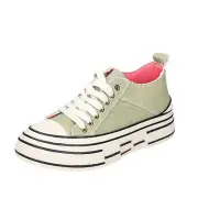 Women's Shoes PREGUNTA 39 Eu Sneakers Green Fabric EX62-39